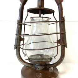 Ancienne Lampe &agrave; P&eacute;trole Lanterne Temp&ecirc;te ALG N&deg;3 Vintage D&eacute;corative France