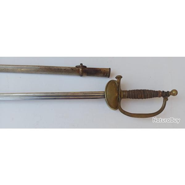 Ep�e d'officier d'Administration et son fourreau