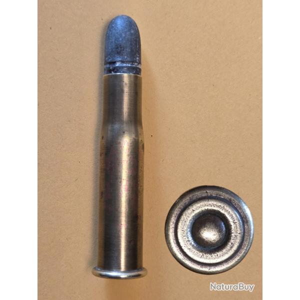 Une  cartouche Reminton Espagnole 11 mm  X 57 R poudre noire D