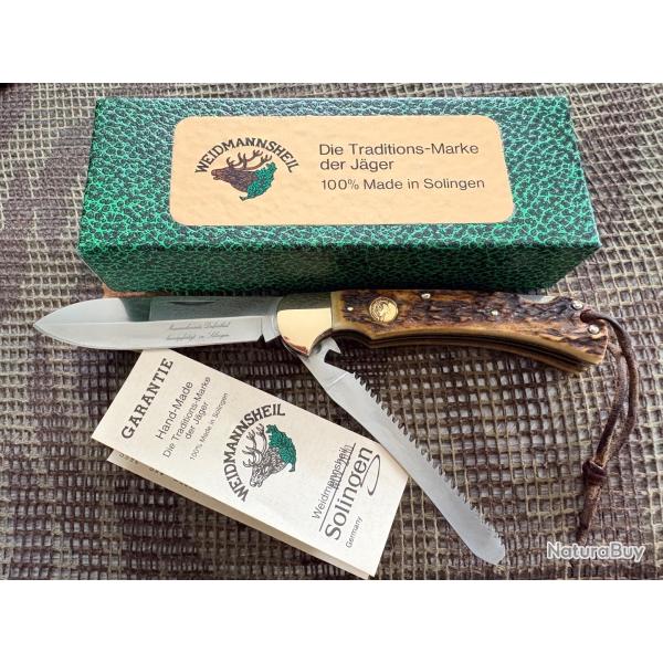 GRAND COUTEAU PLIANT SOLINGEN DIEFENTHAL WEIDMANNSHEIL