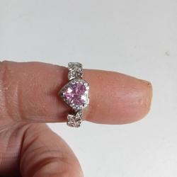 bague en argent 925 diam&egrave;tre int&eacute;rieur 18 mm