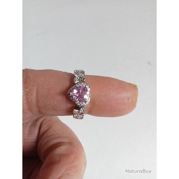 bague en argent 925 diam�tre int�rieur 18 mm