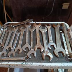 Lot de 19 cl&eacute; plate vintage parfaitement fonctionnelles