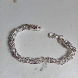 bracelet en argent 925 longueur 22 cm neuf