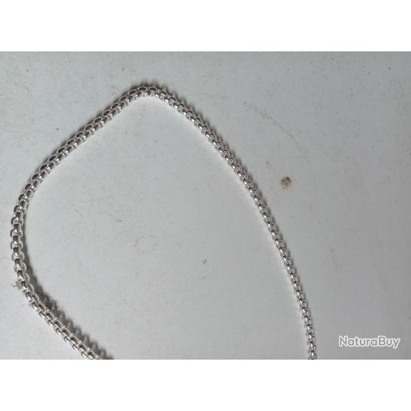 collier en argent 925 longueur 41 cm neuf