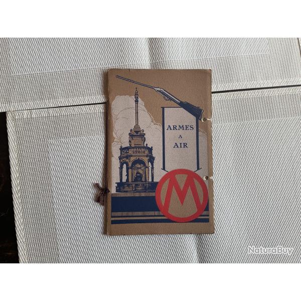 Brochure, �tablissements Jean mark sur carabines � plombs, pas de prix de r�serve