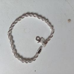 bracelet  en argent 925 longueur 20 cm neuf