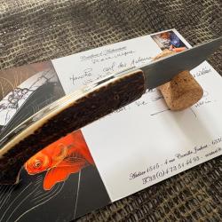 COUTEAU 1515 MANU LAPLACE BOIS DE CERF