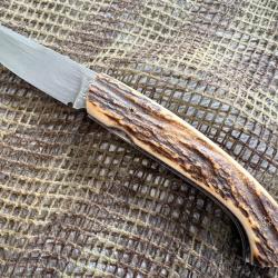 COUTEAU 1515 MANU LAPLACE BOIS DE CERF DES ARDENNES