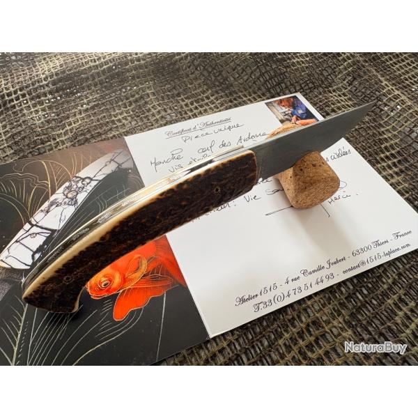 COUTEAU 1515 MANU LAPLACE BOIS DE CERF