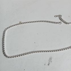 collier en argent 925 longueur 51 cm