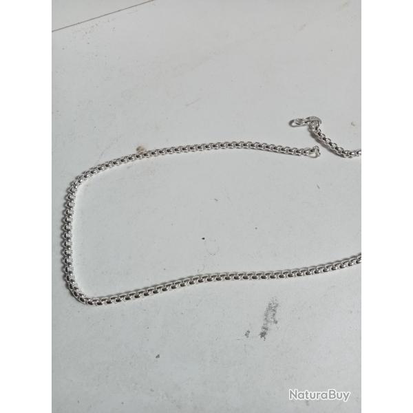 collier en argent 925 longueur 51 cm