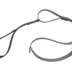 Bretelle 1907 Biothane Noire 54"