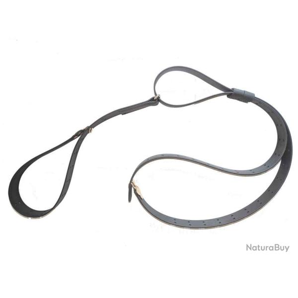 Bretelle 1907 Biothane Noire 54"