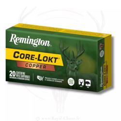 20 balles CORE-LOKT COPPER HP Cal.270W 130Grs REMINGTON
