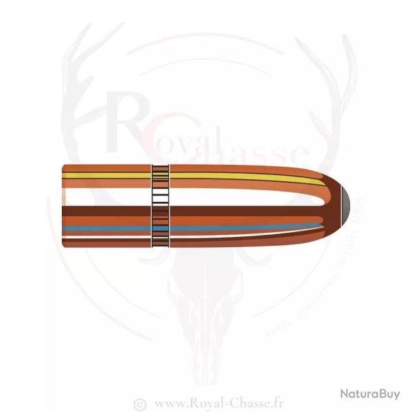 100 ogives Cal.30 D.308 180Grs INTERLOCK RN HORNADY