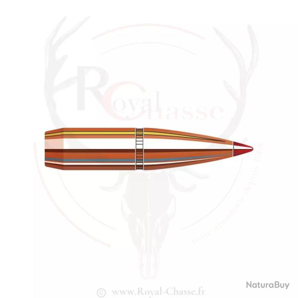 100 ogives Cal.7mm D.284 162Grs SST HORNADY