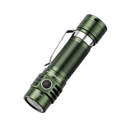Lampe Puissante SC18 1800lm USB C Tactique Airsoft Color Vert Randonn&eacute;e Corps Aluminium Sofirn