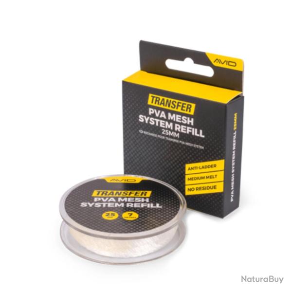 AVID CARP TRANSFER PVA MESH SYSTEM REFILL AVID CARP 7m 35mm