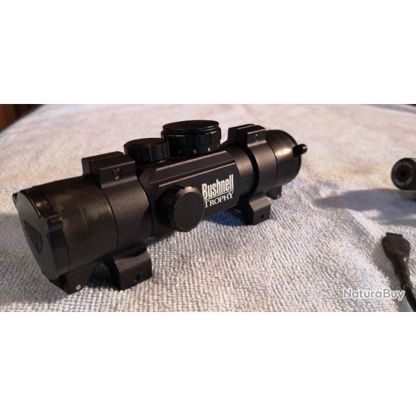 Point rouge tactique Bushnell Trophy + pointeur laser