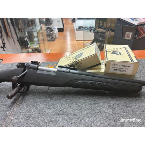 Carabinne Winchester Mod.70  en 243 WSSM avec balles 1 EURO SANS PRIX DE RESERVE!!!!!