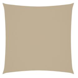 Voile parasol tissu oxford beige 2x2 m &eacute;tanche protection UV