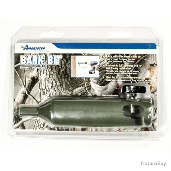 Embout de per�age Ameristep Bark Bit pour Treestep