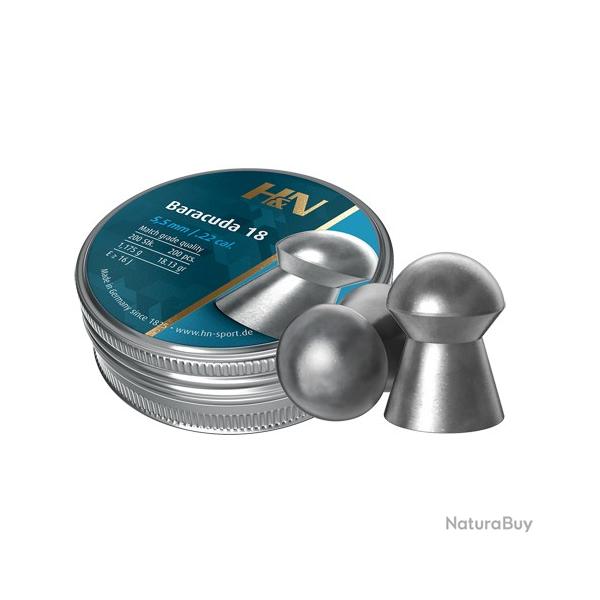 Plombs H&N Baracuda 18 cal.5.52 1.175g 18.13 PAR 200