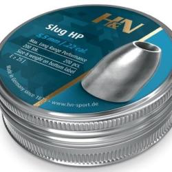 Plombs H&N slug hp cal.5.5 .217 23gr par 200