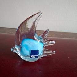 Poisson en verre souffl&eacute; Leonardo