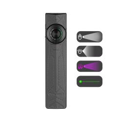 Lampe Torche EDC Olight ArkPro Escadron Fant&ocirc;me 1500 Lumens - Faisceau Large/Concentr&eacute;/UV/Laser Vert