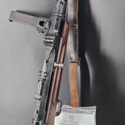PISTOLET MITRAILLEUR MP34 1942 WAFFENAMT 189 NEUTRALISATION UE Cat&eacute;gorie C&deg;1
