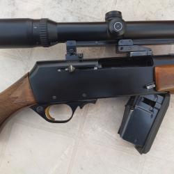 BAR MKII 270 win + LUNETTE schmidt & BENDER 1,25-4x20 -r&eacute;t flashdot lumineux + bande de battue -