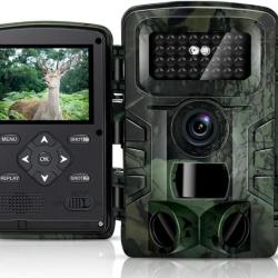 Cam&eacute;ra de Chasse 36MP HD Infrarouge Vision Nocturne &Eacute;tanche IP54 1080P Angle120&deg; Haute R&eacute;solution