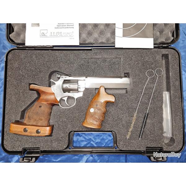 Vends Alfaproj Target Sport Stainless cal.22lr complet avec valises, deux poign�es et documents