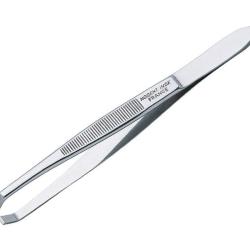 Pince a epiler 9cm carres crabe inox Nogent