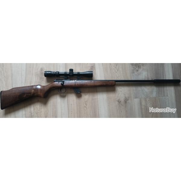Carabine 22LR CBC 122 avec rds et lunette