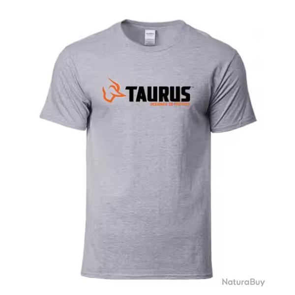 T-shirt TAURUS gris LIVRAISON GRATUITE