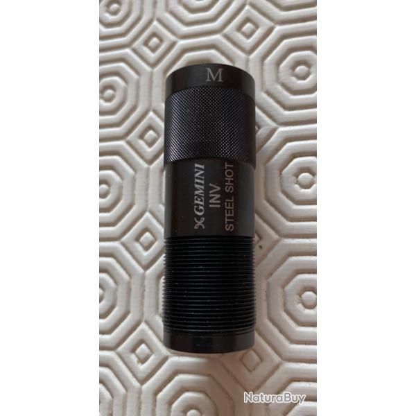 Choke Gemini Browning Invector cal 12 Int/Ext + 2 cm - Demi