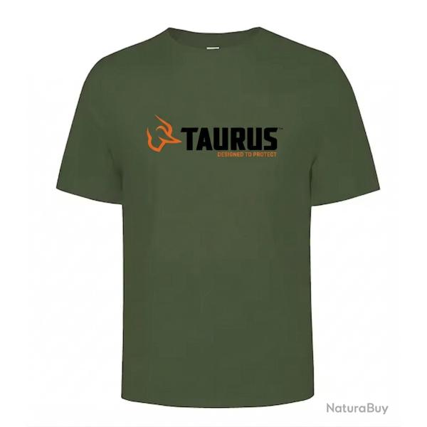 T-shirt TAURUS vert LIVRAISON GRATUITE