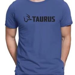 T-shirt TAURUS bleu type 2 LIVRAISON GRATUITE