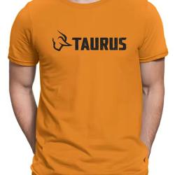 T-shirt TAURUS orange type 2 LIVRAISON GRATUITE