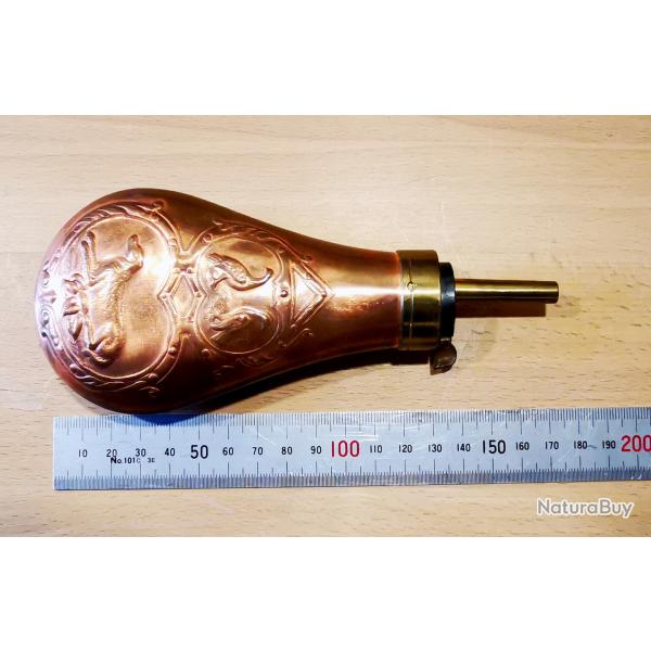 Poire poudre noire sc�ne animaux