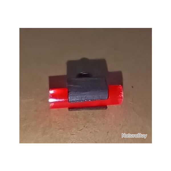 Guidon translucide long rouge  2.6mm  � visser ouvert dessus