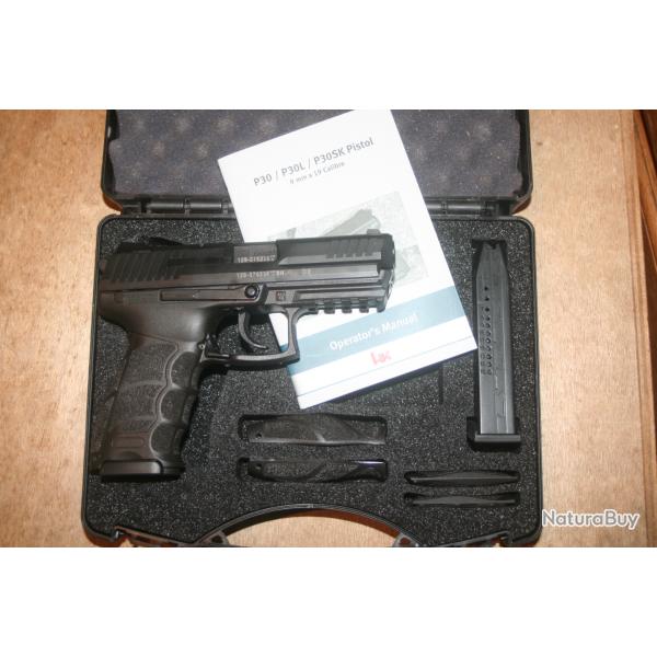 PISTOLET HK P30 CALIBRE 9X19