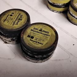 Bo&icirc;tes de plomb 4,5 pour air  comprim&eacute; de marque RWS.