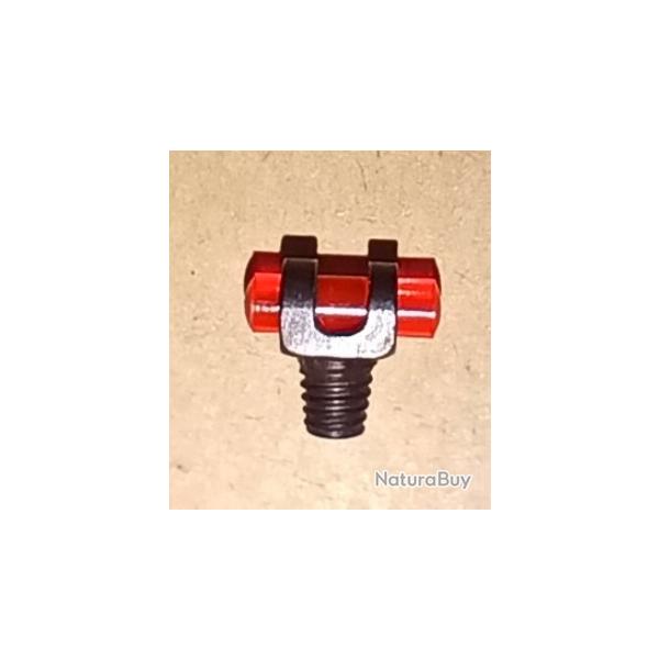 Guidon micro  translucide  rouge  � visser