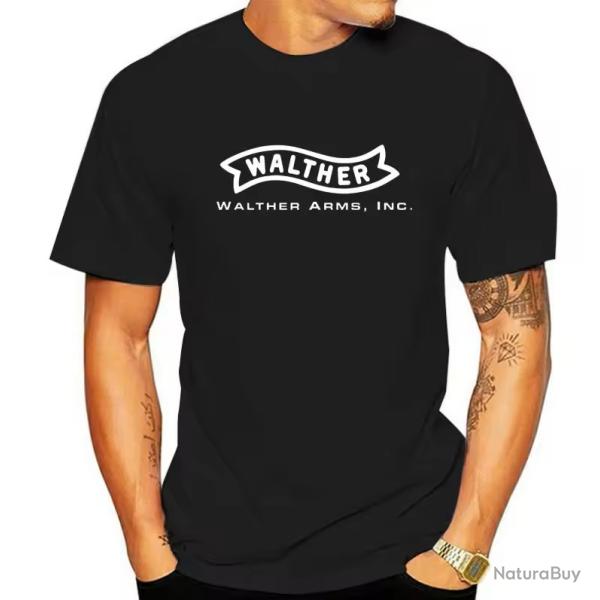 T-shirt WALTHER noir LIVRAISON GRATUITE