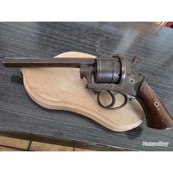 Revolver a broche 12 mm lefaucheux