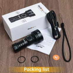 Lampe Torche TS11 LED SFT40 2000 Lumens IP68 *Ench&egrave;re* Compact Recharge USB C Outdoor Wurkkos